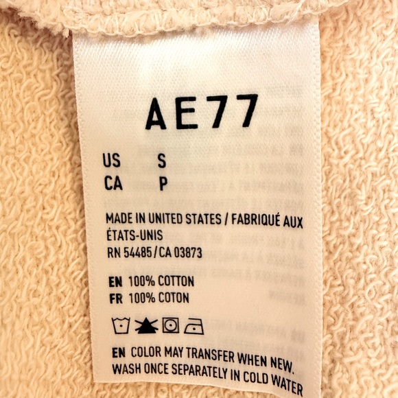 American Eagle, AE77 - Cotton Crewneck Sweatshirt - Picture 6 of 7